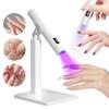 Quick Dry Nail Dryer Stand Lamp USB Mini UV Curing Light Versatile Gel Polish Dryer  Travel