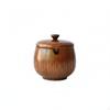 Seasoning Jar Keeps Seasonings Japanese Design Container Easy To Clean Wooden