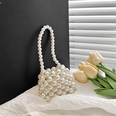 Kids Wallet with Pearls Baby Princess Handbags Kawaii Kids Coin Purse Pearl Purses for Girls Toddler Princess Crossbody Bags New