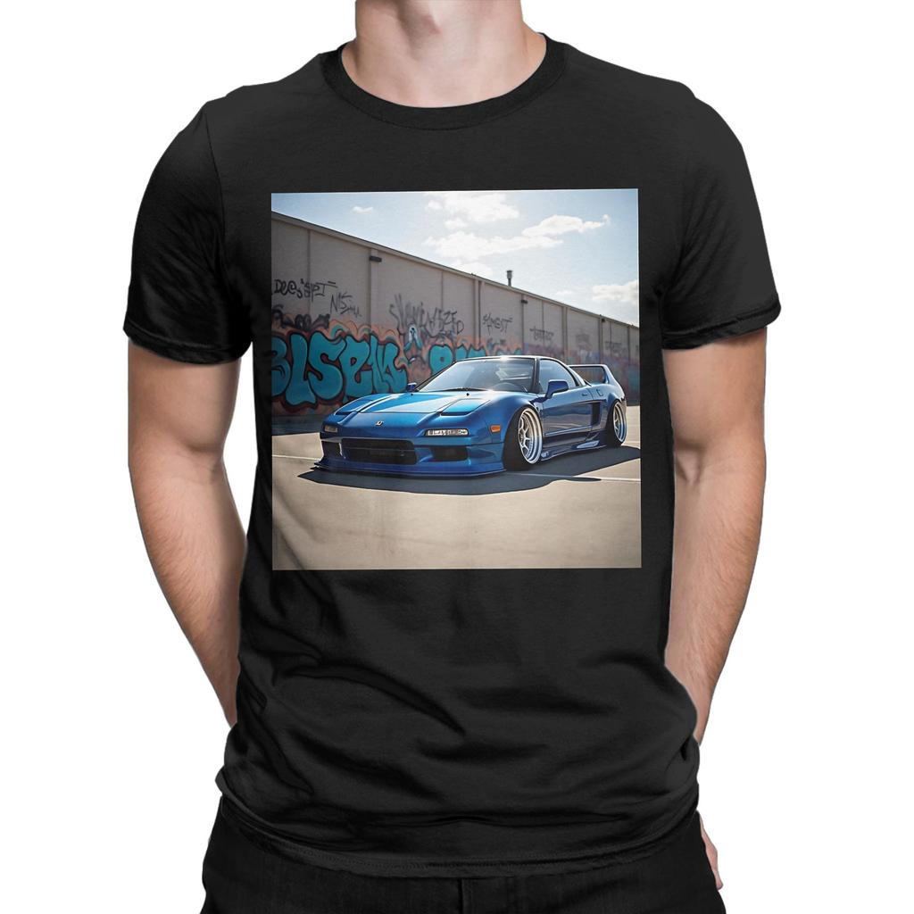 NSX Vintage JDM Graphic Classic Funny Graphic 100% Cotton T-Shirt Tees Tops For Men