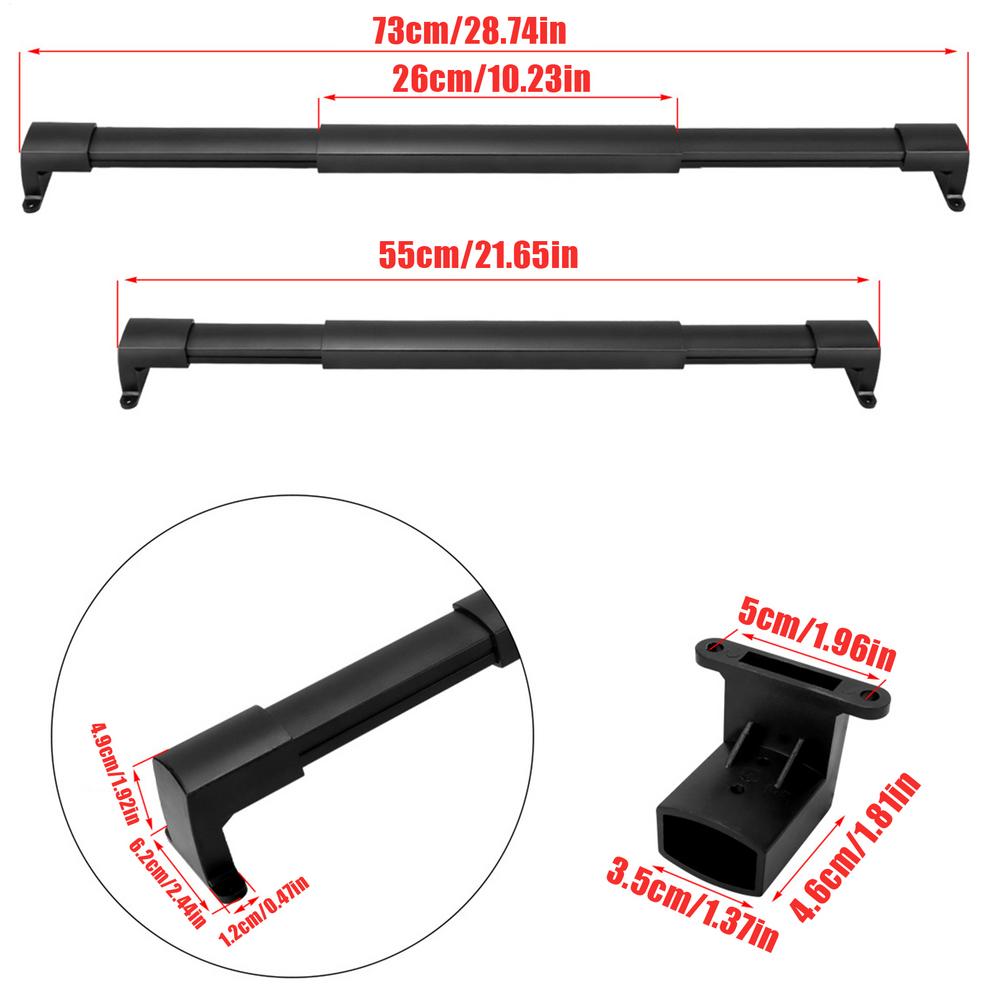 RV Screen Door Handle Adjustable RV Crossbar Screen Door Handle for Trailer Travel Easy Exit Assist Pull Grip Camping