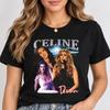 Nuova T-shirt Grafica Céline Dion Vintage Anni '90 Calda Estiva Unisex Hip Hop Streetwear Top Y2K Gotica Cotone T-shirt Oversize
