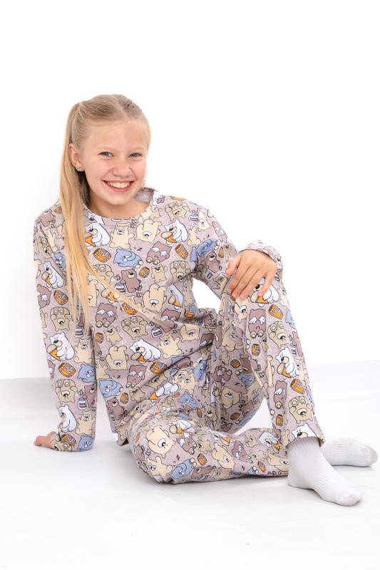 Kids’ Fleece Pajama Set – Warm Brushed Fabric & Cozy Fit, Demi-season 6076-024-2-1 HC