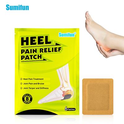 6 Pieces/pack for Heel Pain Patch, Plantar Joint Plaster, Tendon Pain and Heel
