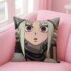 Classic Gritty Japanese Manga GGachiakuta Cushion Cover Pillow Case Soft Skin Friendly Fabric  Concealed Zipper