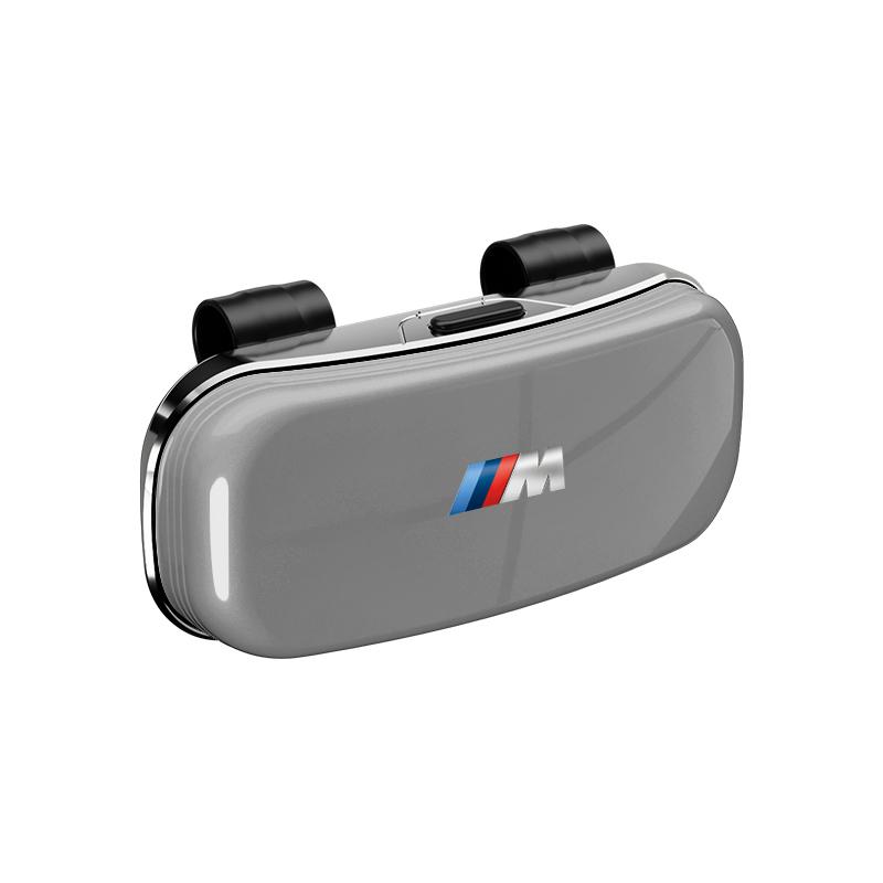 Car Visor Glasses Box Auto Sunglasses Storage Case Accessories For BMW G80 G06 G07 G42 G14 G15 G16 F82 F20 F21 F83 M2 / Stickers HOPDJ1