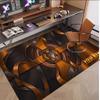 Personalized Crystal Velvet Carpet Wolverhampton Wanderers Football Pattern Non Slip Floor Rug