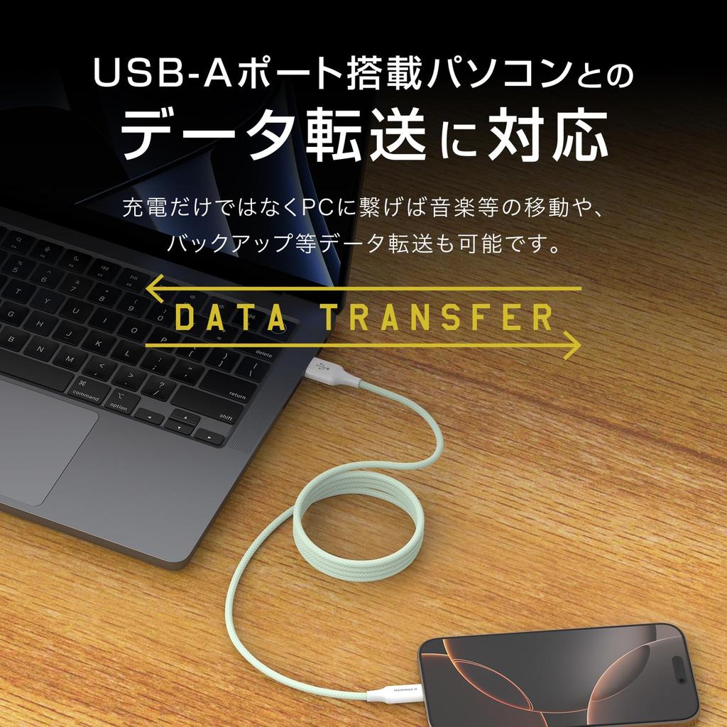 KYOHAYA USB Magnetic Easy To Durable Smartphone Fast Data Compatible with and Nintendo CONNECT GEAR MaG JKMGC To Type-C Cable, Tangle-Free, Organize,