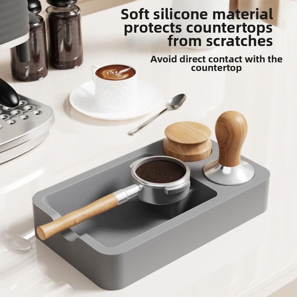 Universal Espresso Tamper Station Multi-functional Powder Hammer Holder Espresso Tools