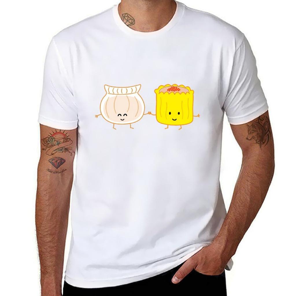 Dim Sum har gow siu mai by queenies cards TShirt t shirt for man t shirt man luxury TShirt