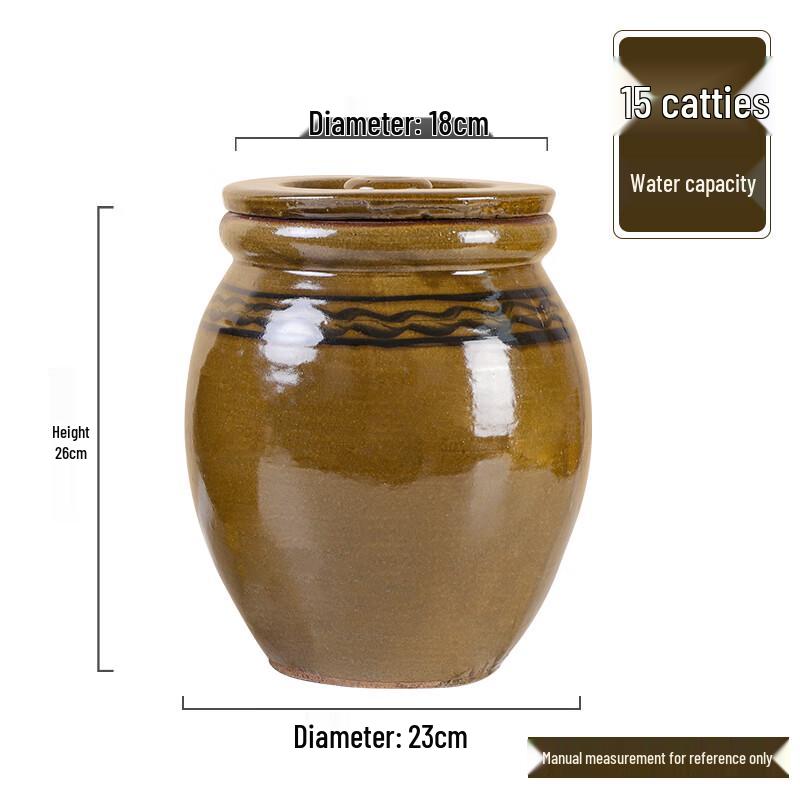 

Traditional Ceramic Rice Storage Jar