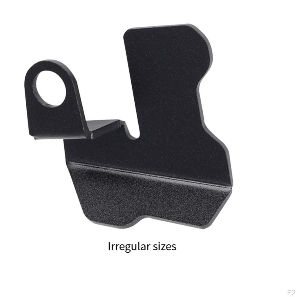 2x Motorcycle Front Rear Sensors Cover Replacement Aluminium Alloy High Strength Protection Guard