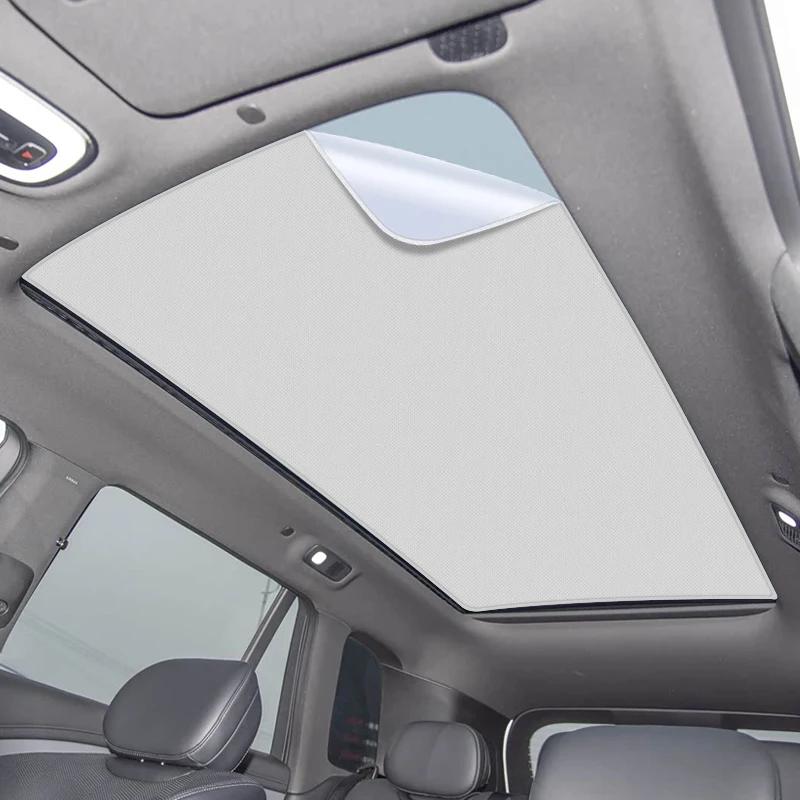 Car Suede Fabric Anti-uv Electrostatic Adsorption Sunroof Sunshade For GAC TRUMPCHI S7 2026-PresentAuto Heat Insulation Skylight