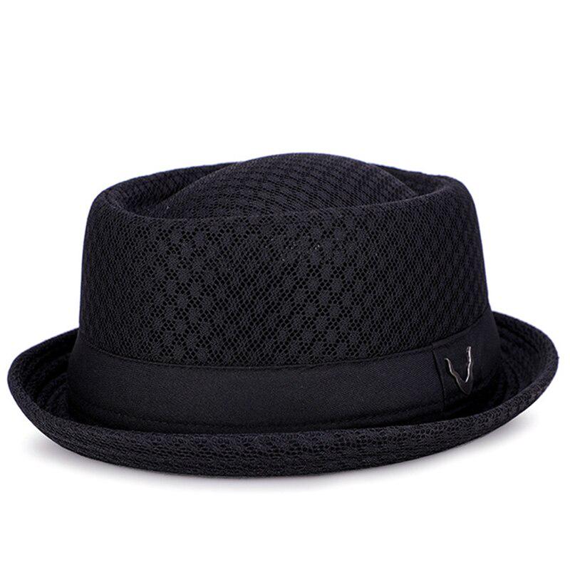 Youth-Song Mens Fedora Wool Feather Warm and Comfortable Adjustable Hats hat Man,Light Coffee,adult56-58cm