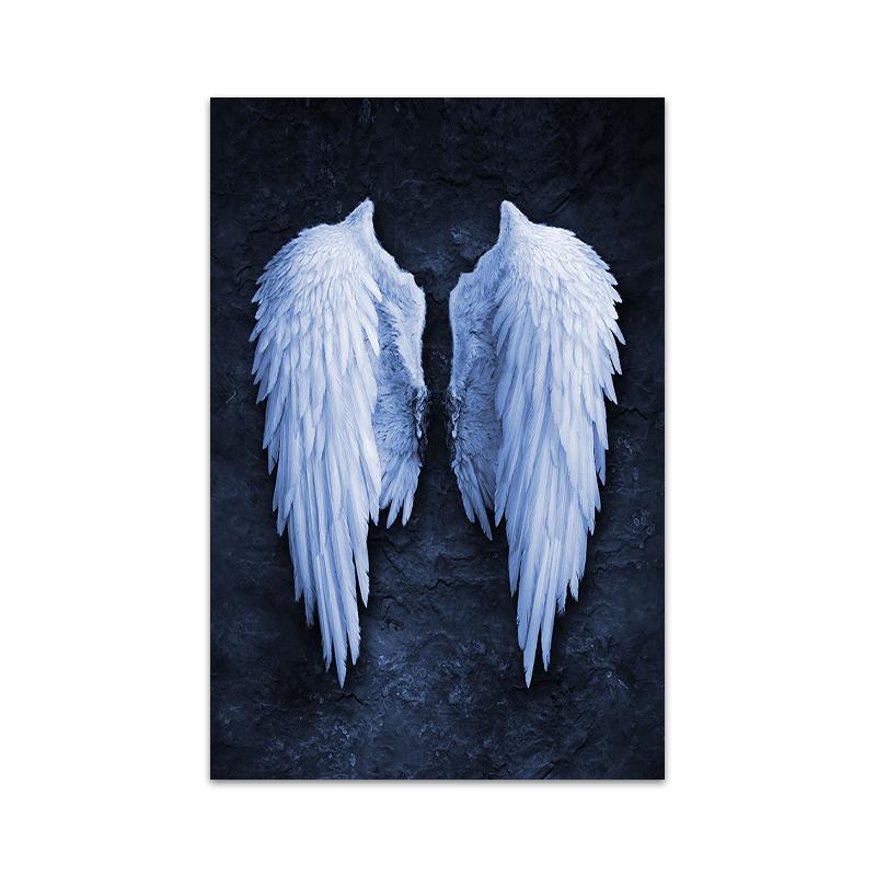Angel Wings Vintage Wall Posters And Prints Black And White Wall Art Canvas Paintings Wings Art Wall Picture For Living Room