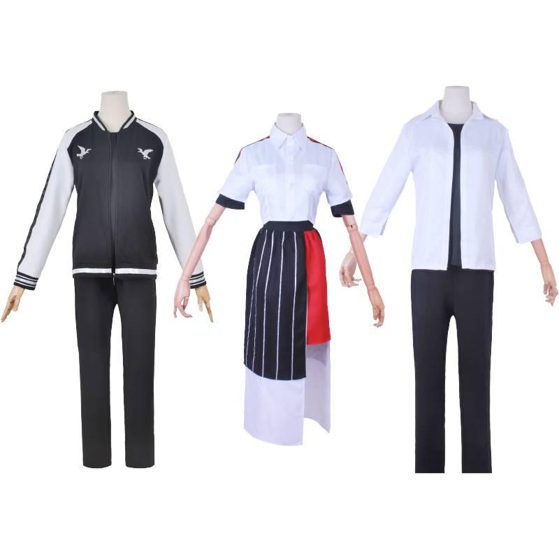 Time Agents Cosplay Costume For Jo Ling, Lu Guang, And Cheng Xiaoshi Durable And Comfortable Polyester Material