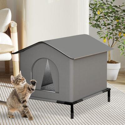 Stray Cat Dog Warm House Waterproof Winter Outdoor Warm Pet Cave Sleeping Beds Home Foldable Washable For Dog Puppy Supplies