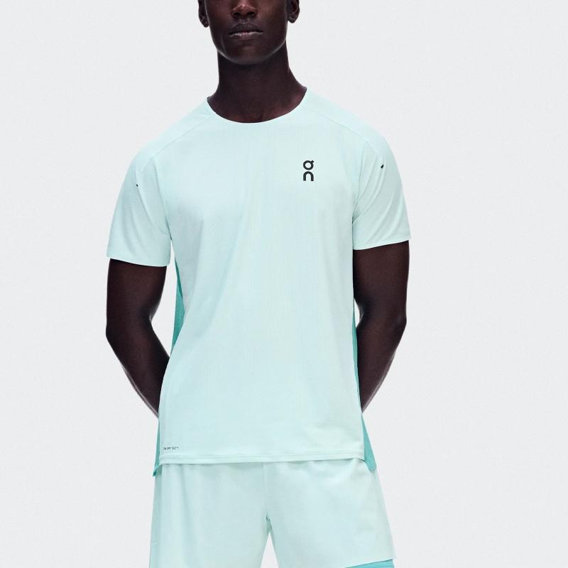 Auf Leistung Atmungsaktiv Einfach Feuchtigkeitsableitend Sport Kurzarm Schnelltrocknend T-Shirt Herren Oberteile 1ME10234958