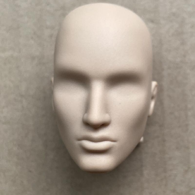 Original Mizi Adonis Muscle Body White Latino Skin Tone 1/6 Dolls Joints Movable Male Doll Body Make Up Practice Blank Bald Head