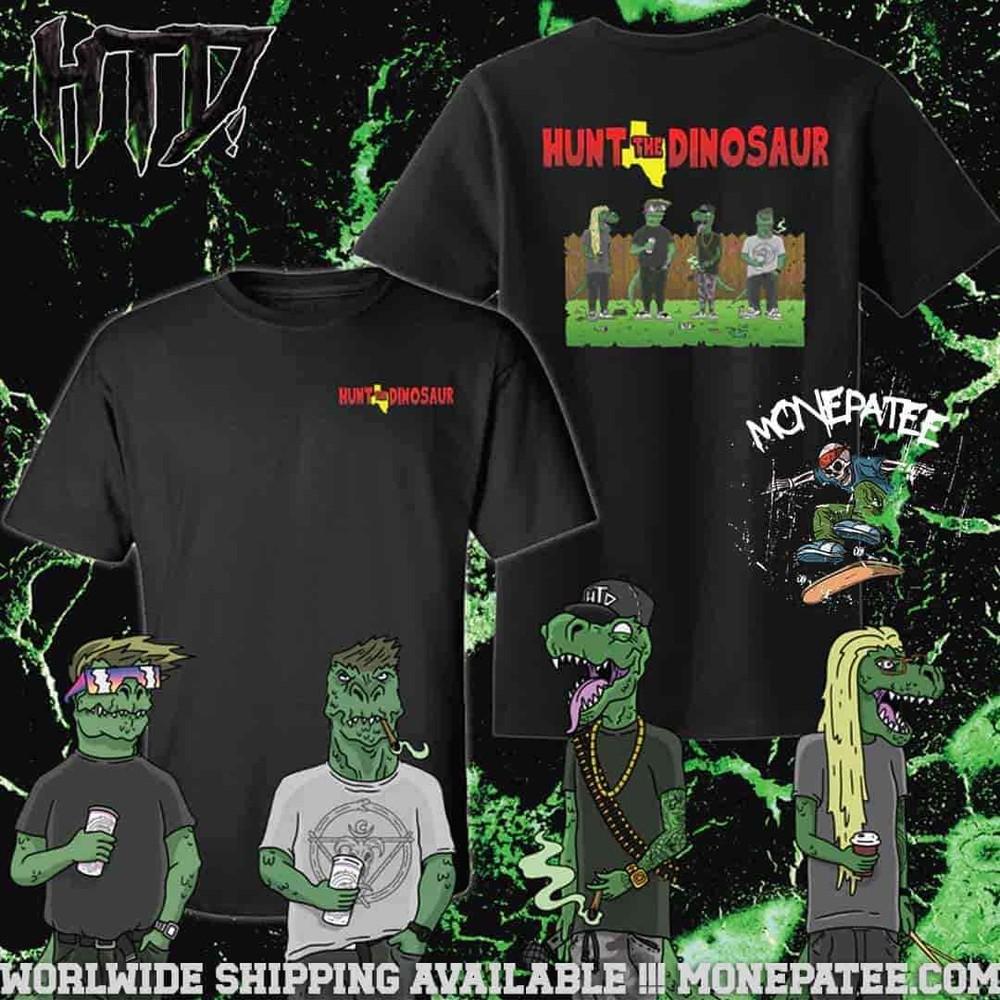 Hunt The Dinosaur King Of The Hill Merchandise 2025 Two Sides Unisex T-Shirt Unisex T-Shirt M