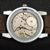 VINTAGE HAND-WINDING REFURBISHED SWISS MENS SILVER COLOR DIAL WATCH a700872-5 R205a-a700872