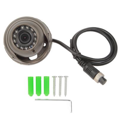 DC 12V Fahrzeug Innenraum Domkamera Video Audio Aufnahme Weitwinkel IP67 Wasserdicht IR Nacht