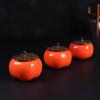 Creative Persimmon Tea Canister
