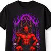Satan Pentagram Gothic Demon Horror Metal Graphic Unisex TShirt