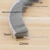 Self-Adhesive Soundproof & Heat Insulation Wool Strip for Doors & Windows - Windproof Gap Sealer