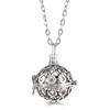 Russia Tradition Chime Exquisite Angel Wings Caller Necklace Essential Oil Diffuser Pregnant Woman Aromatherapy Pendant Jewelry