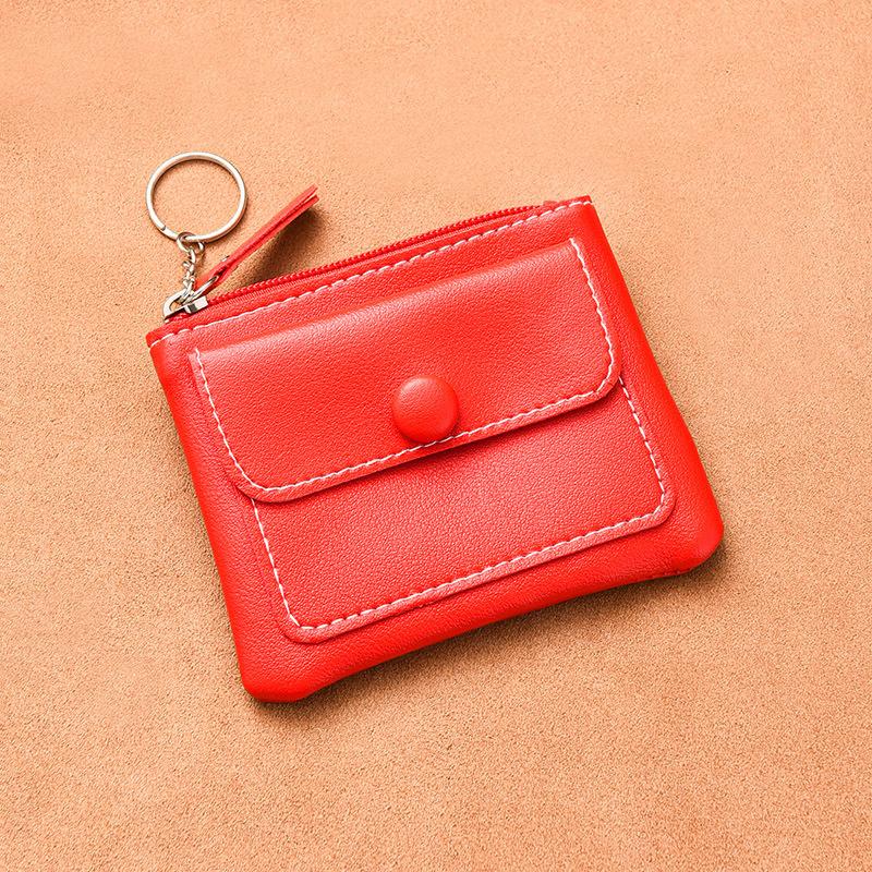 Mini Change Bag, Key Bag, Men's and Women's Short Small Wallet, Card Bag, Coin Storage Bag, Multi-functional Clutch Bag.
