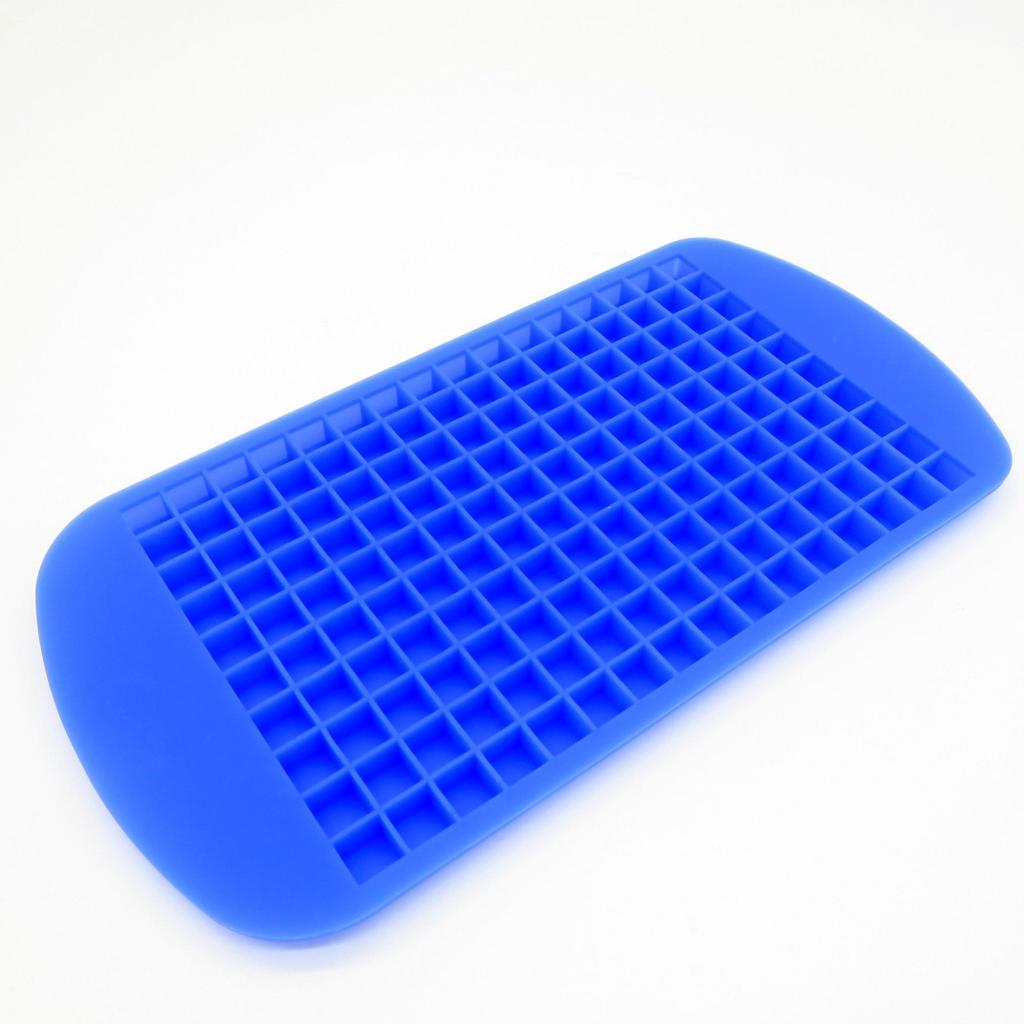 160 Ice Silicone Mold Compartments Silicone Ice Compartment Mini Cubes Crushed Collapsible Ice Cube Mold Kitchen Popsicle Mold