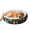 Christmas Dog Bed Christmas Calming Comfortable Pet Sofa Puppy Kitten Crate Kennel Bed For Home Dorm Bedroom Living Room Balcony