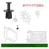 17111712963 Interior Pillar Trim Fastener Radiator Surround Air Guide Panel Clips for BMW 3 5 7 X3 Z3 Z4 E36 E38 E39 E46 E83 E85