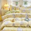 Bedding Four-piece Set Cotton Bed Sheet Quilt Cover Pillowcase