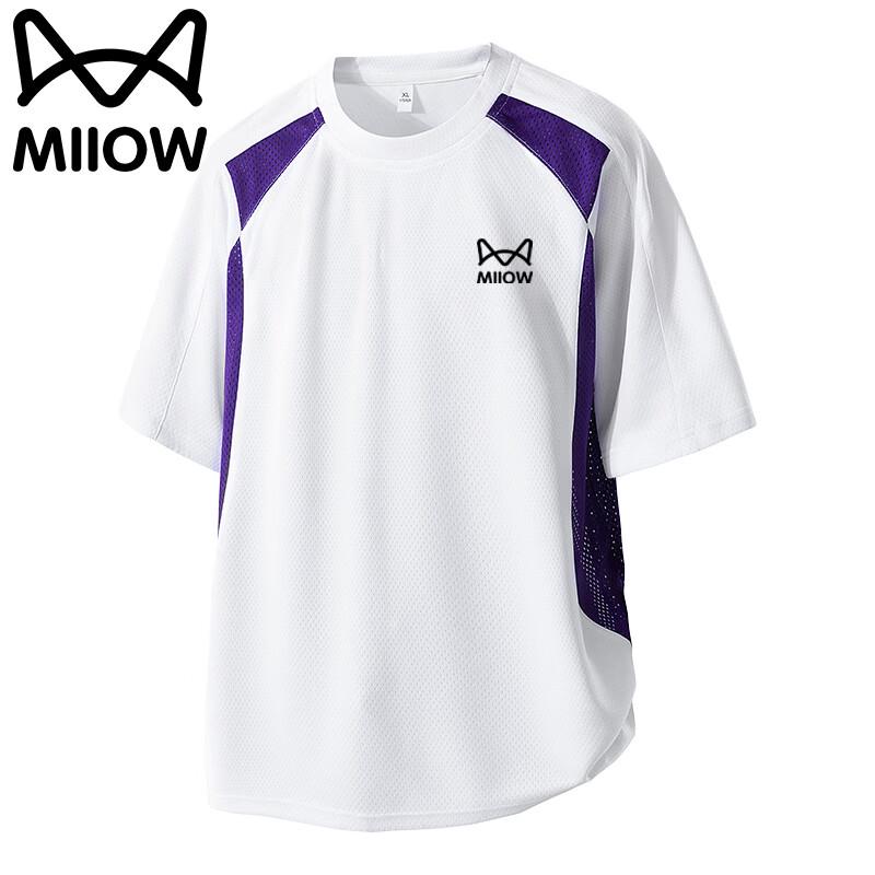 MiiOW Men s Short Sleeve Quick Dry T-Shirt L