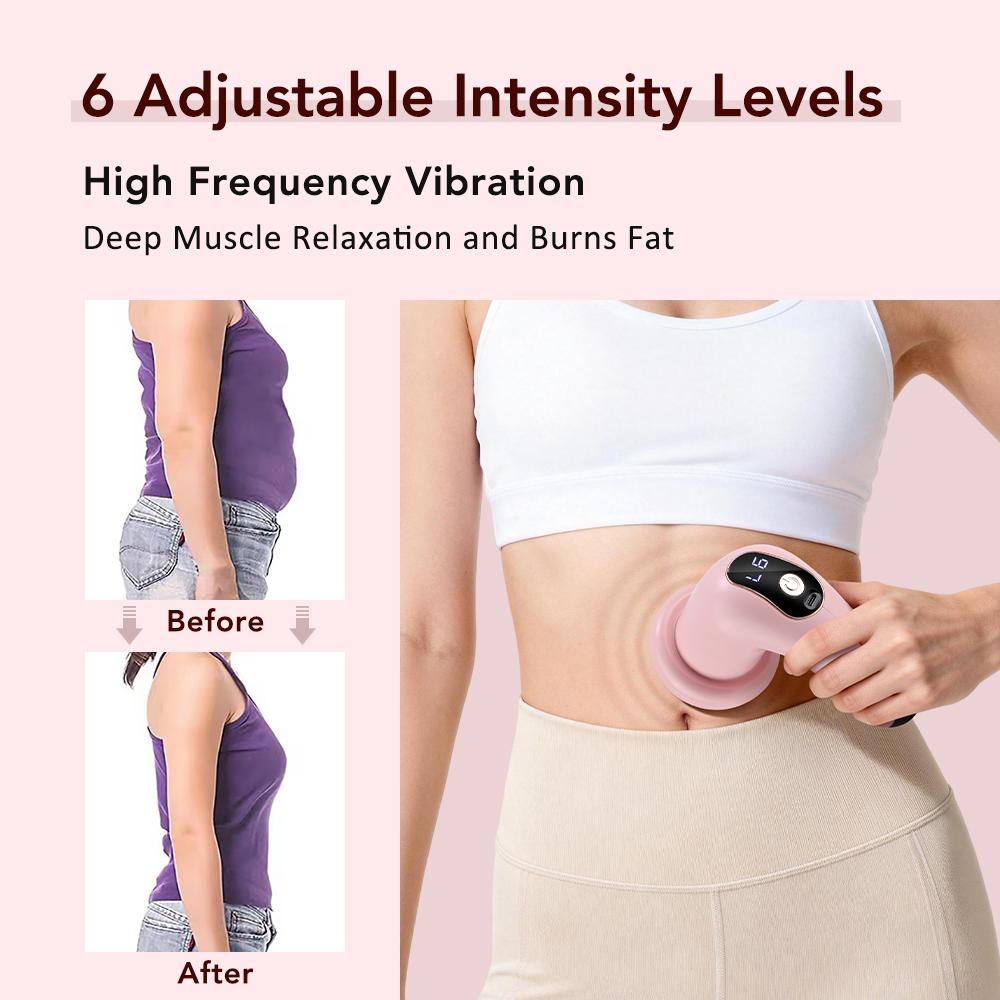 Xiaomi 5 IN 1 Electric Abdomen Massager Anti Cellulite Portable Fat Slimming Health Care Massage Instrument Vibration Body Back Leg