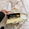 Borsa a Mano Casual alla Moda da Donna PU Decorazione a Fantasia di Ciliegie Mini Borsa a Spalla da Donna Borsa a Tracolla per Pendolarismo Shopping Uscite