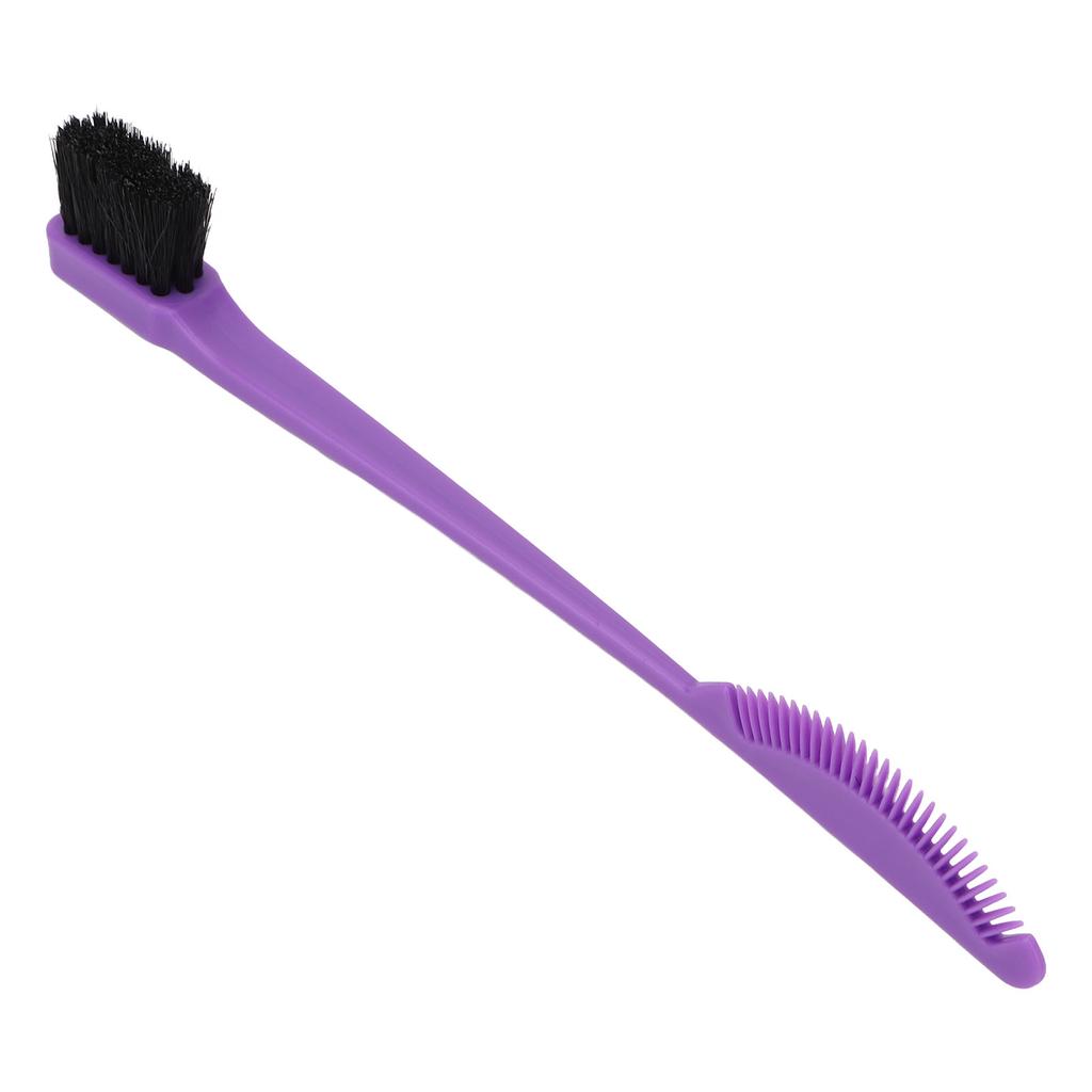 5Pcs Dual Edge Brush Comb Multifunctional Nylon Double Sided Eyebrow Comb for Home Hair Salon