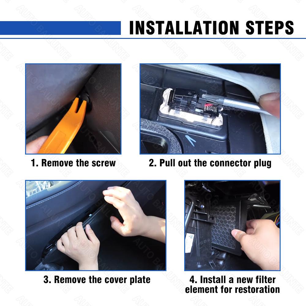 1pcs For Jaguar F-Pace XF I-Pace XE 2016-2020 2025 2025 2025 2025 Car Air Filter Conditioner Replacement Kit Car Accessories