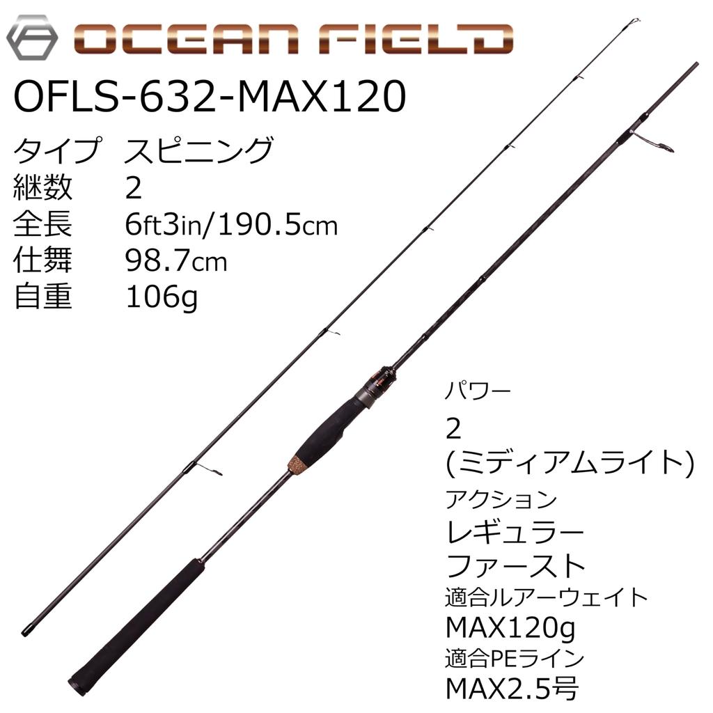 Abu Garcia OCEANFIELD LJ Ocean Field Light Jigging Grip Joint Offshore OFLS-632-MAX120