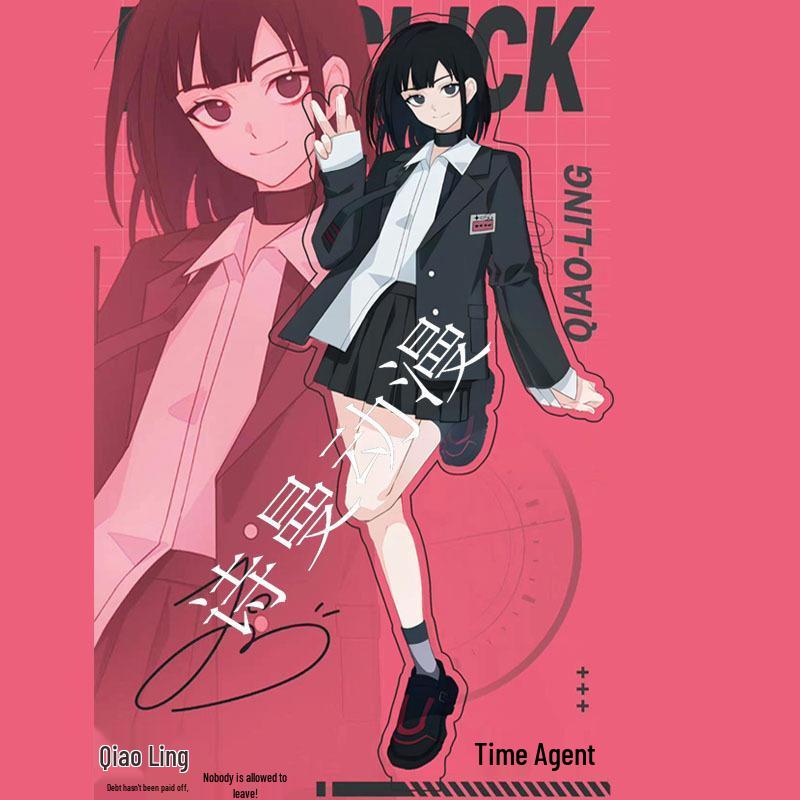 Link Click Peripherals: Extra-Large Acrylic Standee - Exquisite Qiao Ling & Lu Guang Desktop Ornament