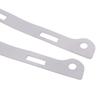 2Pcs Gap Broken Opening Bad Buckle Repair Metal Bracket For 5Th Generation City Gm6 Front Bumper Repair Metal Plate Buckle