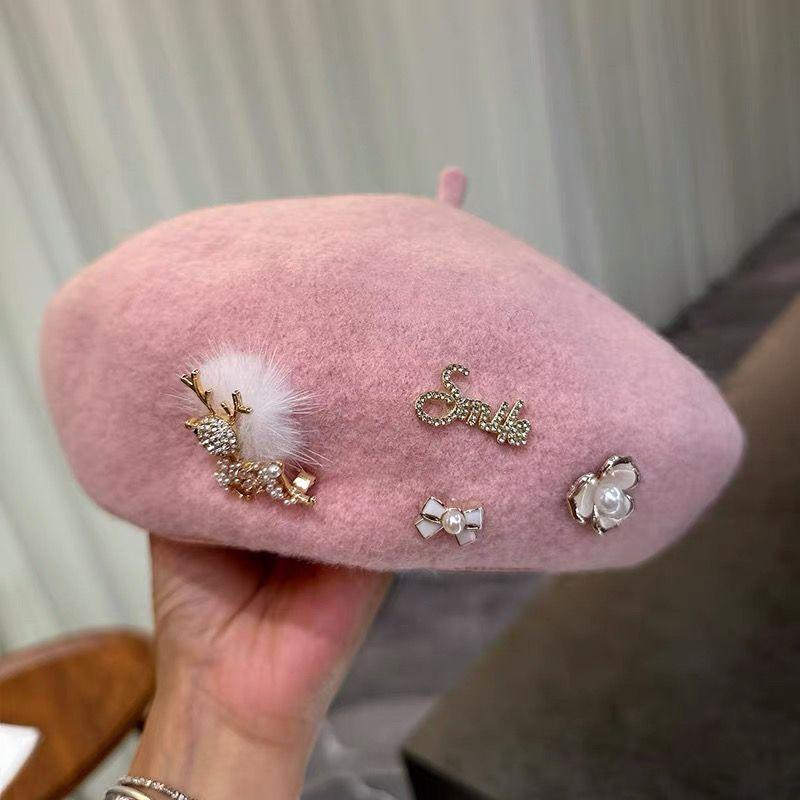 Fashionable Girl's Hat Exquisite Women's Hat Christmas Creative Birthday Gift for Girlfriend