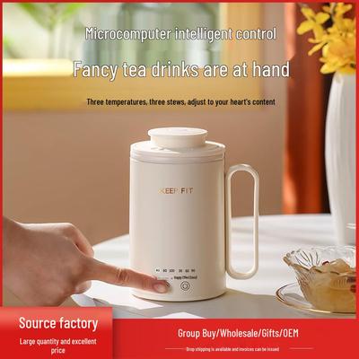 Multi-Use Smart Electric Insulated Travel Cup: Cook, Heat, Stew, and Warm Drinks
