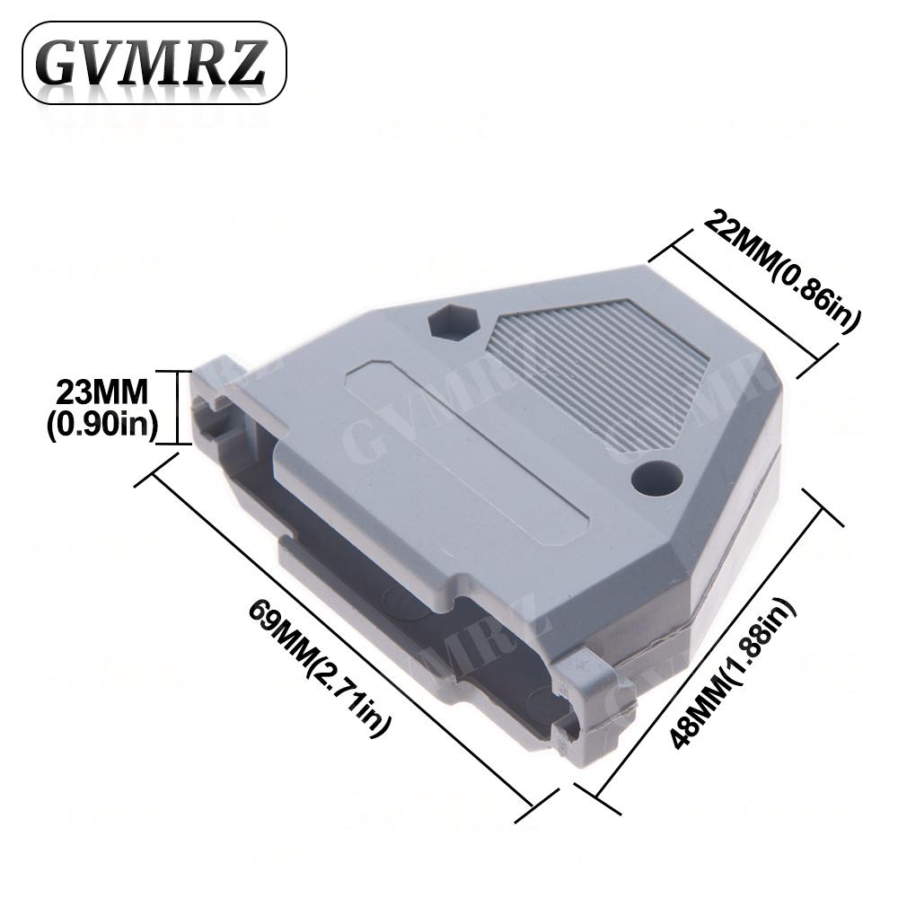 5PCS RS232 DB9 DB15 DB25 DB37 Connector Serial VGA Male Female Solder Type Plug D-SUB Male Plug Socket Connector