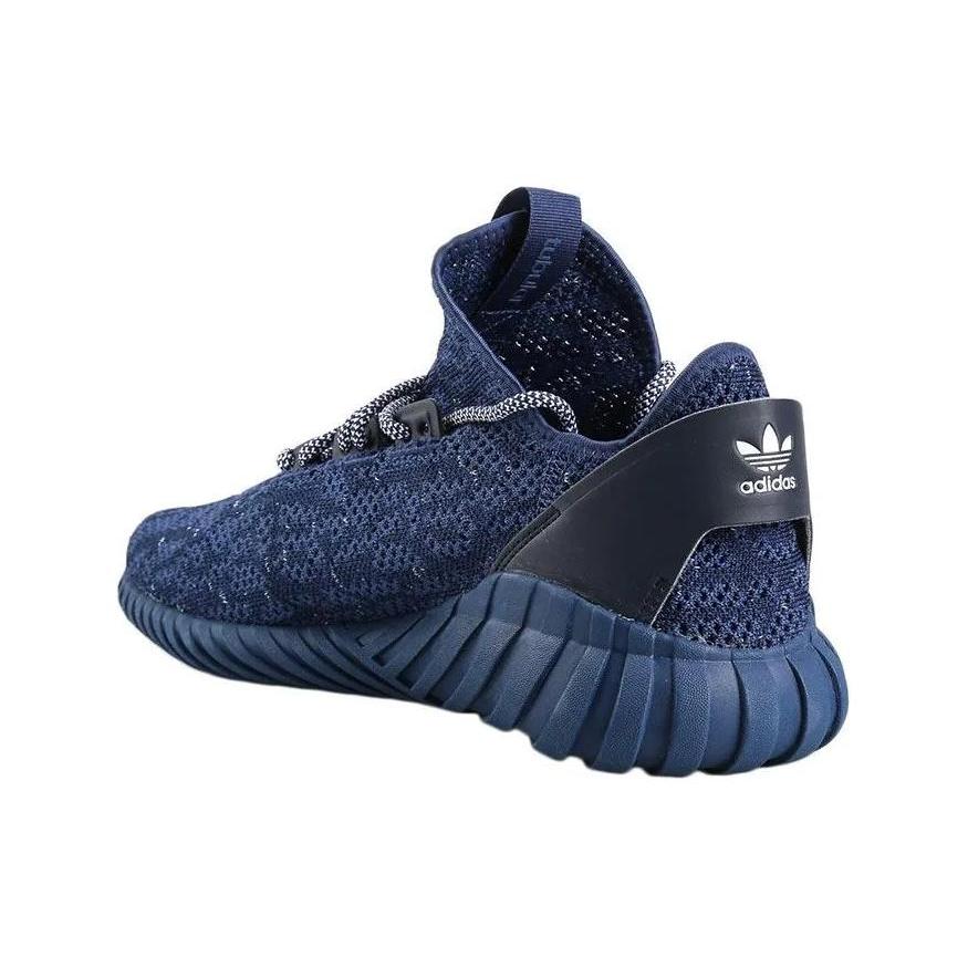 Adidas Originals Tubular Doom Sock Primeknit Indigo Legend Ink Fabric Non slip Lightweight Low top Casual Shoes Unisex cq0942
