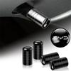 Car Metal Wheel Tire Air Stem Cover Dust Tyre Valve Caps Auto Motorcycles Bike Bicycle Decoration for BYD Atto 3 Han EV Dolphin