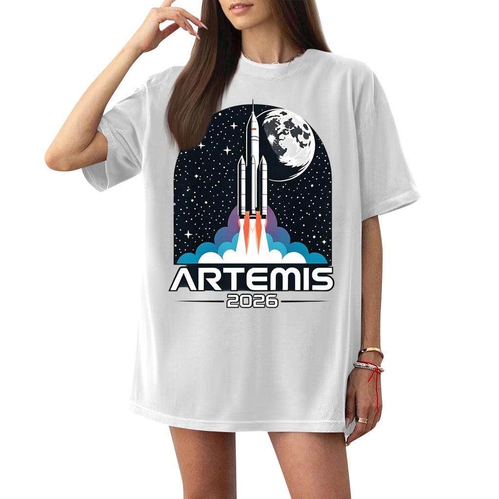 Women's Casual Letter Print Short-sleeved Top T-shirt