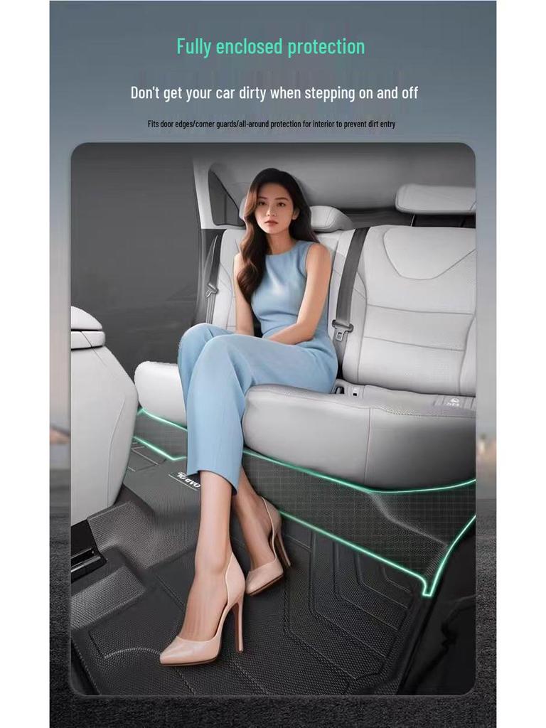 Changan X5 PLUS Bumper TPE Odorless Floor Mats (2024-2026 Models)